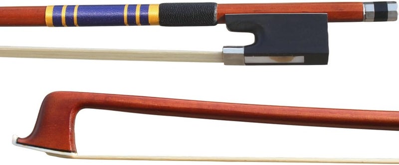 ARCRAW Store Violin Bow 4/4 Full Size Brazil IPE Wood Classic French Model Round Bow For Violinists Fiddlers Teacher Student Professional - Image 4